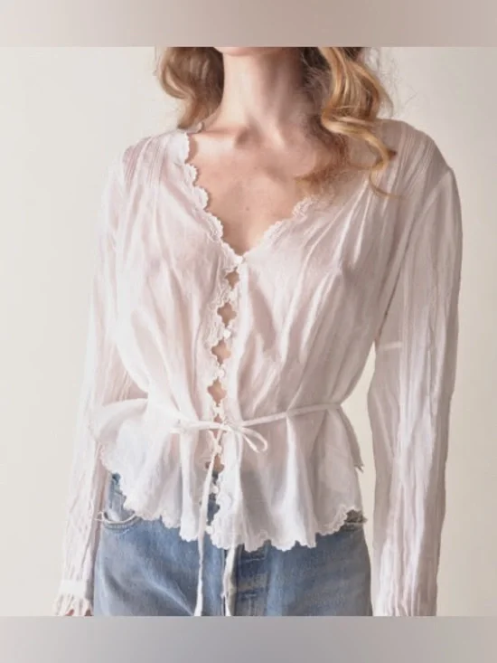 DÔEN - Elayne top - Salt - Medium - Picture 1 of 7